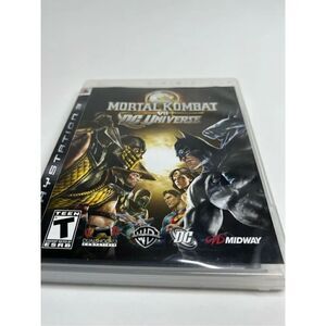 PS3 Mortal Kombat vs DC Universe 100% Complete 2008 Playstation 3 Video Game